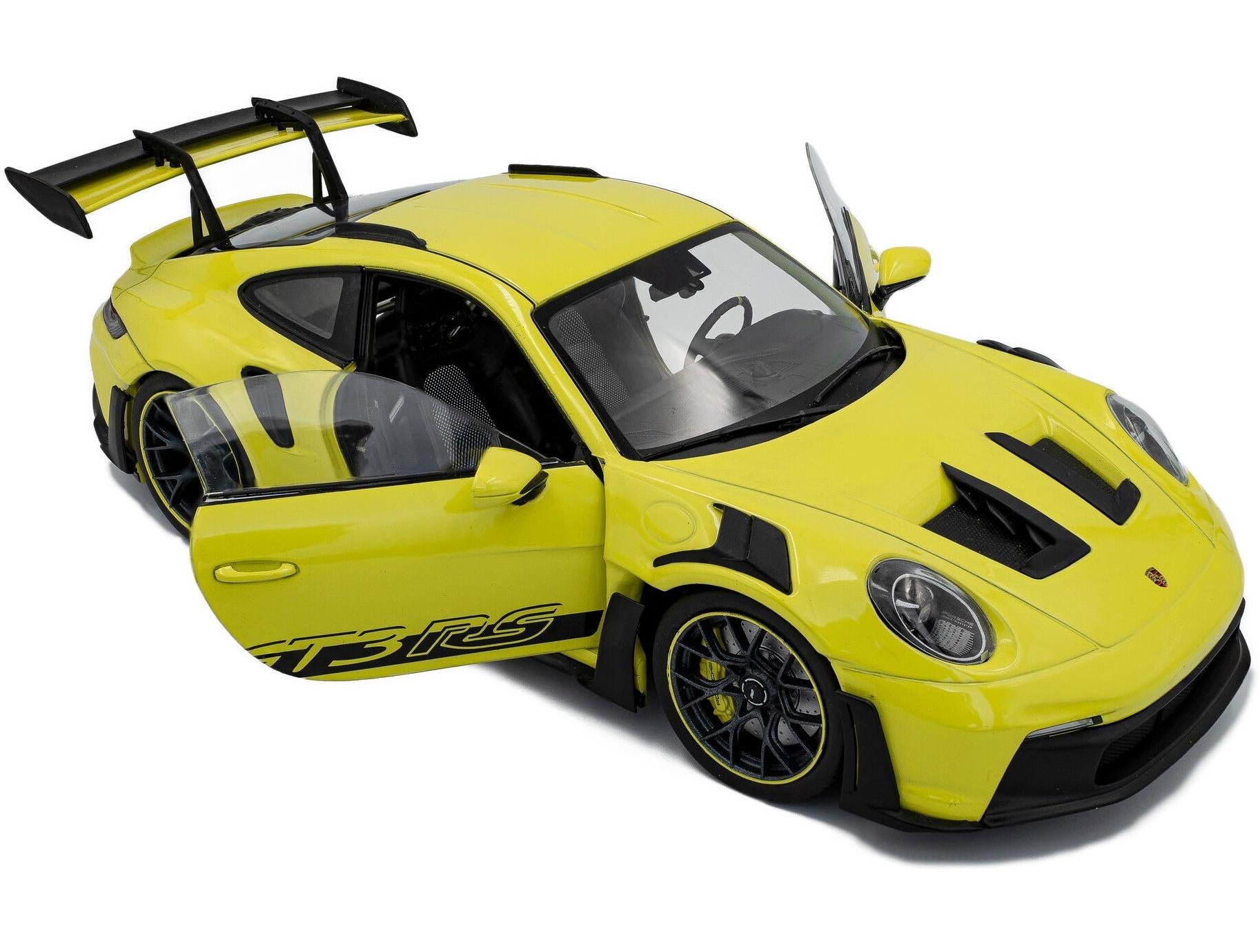 Porsche 911 GT3 RS Solido Works Neon Lime 2024 1:18 Scale Diecast Model Car – Solido-Solido-Diecast Model Centre