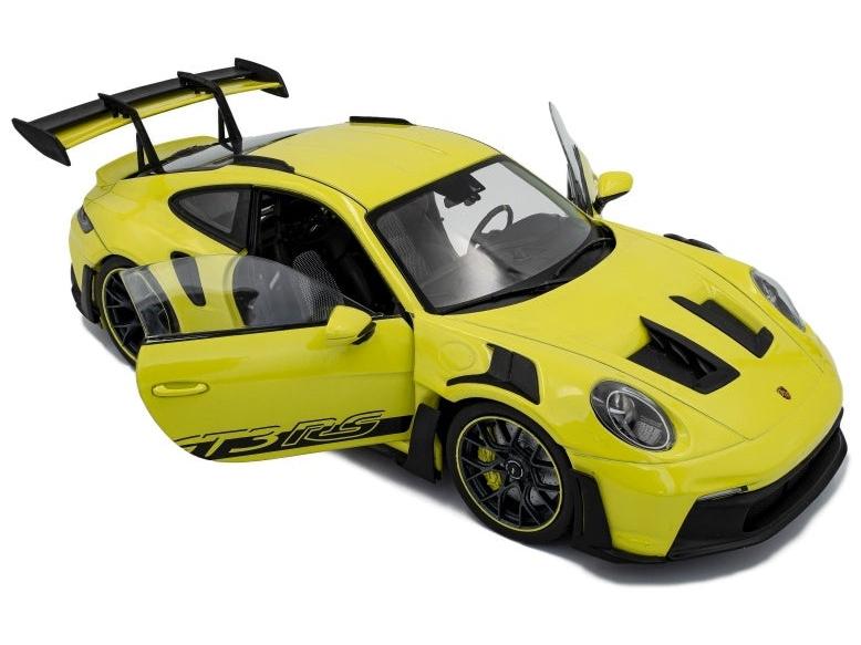 Porsche 911 GT3 RS Solido Works Neon Lime 2024 1:18 Scale Diecast Model Car – Solido-Solido-Diecast Model Centre