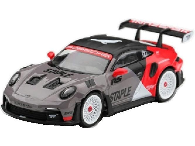 Porsche 911 GT3 RS Stable X Inozetek (LHD) Blister Packaging 1:64 Scale Diecast Car – MINI GT-MINI GT-Diecast Model Centre