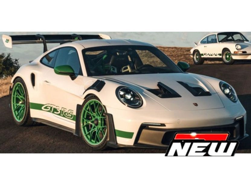 Porsche 911 GT3 RS white - 1:43 Scale Diecast Model Car-Bburago-Diecast Model Centre