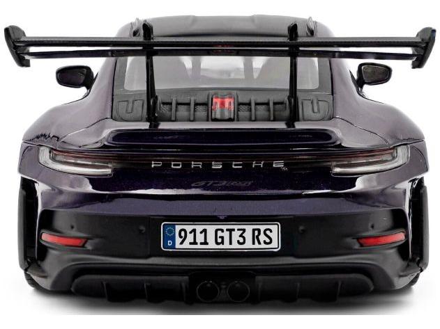 Porsche 911 GT3RS Weissach Package Viola Purple Metallic 2024 1:18 Scale Solido Diecast Model Car-Solido-Diecast Model Centre