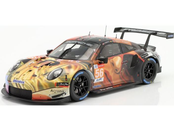 Porsche 911 RSR #56 Winner LMGTE AM 24h Le Mans 2019 Team Project 1 1:43 Scale IXO Diecast Model Car-IXO-Diecast Model Centre