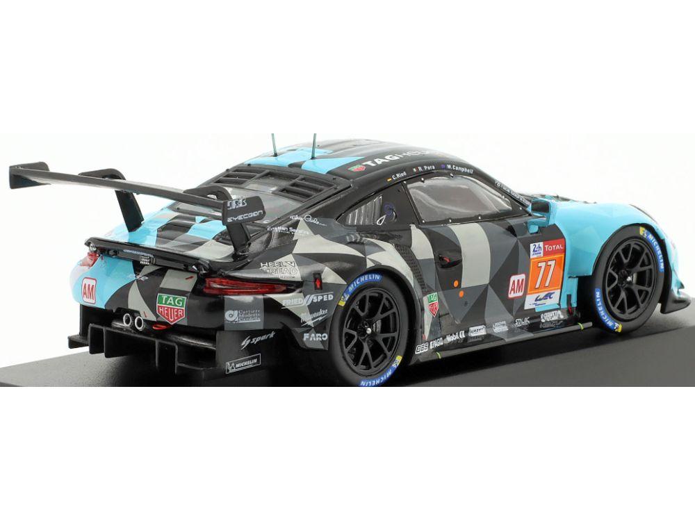 Porsche 911 RSR #77 2nd LMGTE-Am 24h Le Mans 2020 Dempsey-Proton Racing 1:43 Scale IXO Diecast Model Car-IXO-Diecast Model Centre