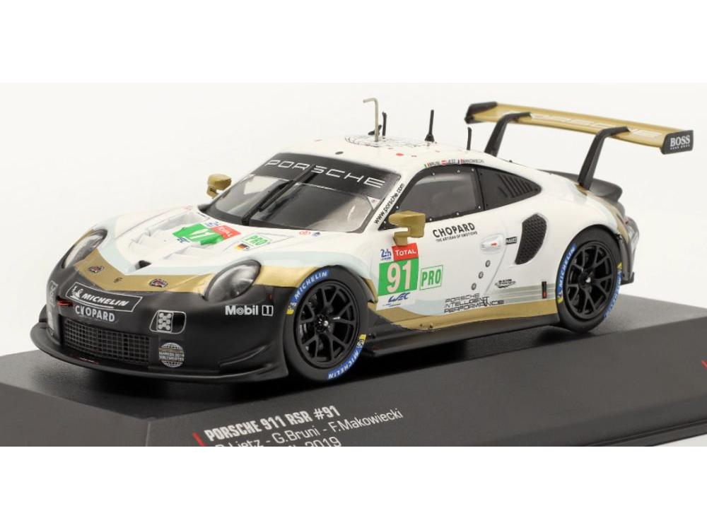 Porsche 911 RSR #91 2nd LMGTE Pro 24h Le Mans 2019 Porsche GT Team 1:43 Scale IXO Diecast Model Car-IXO-Diecast Model Centre