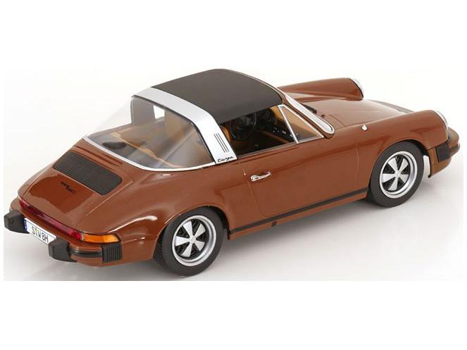 Porsche 911 SC Targa 1975 Brown Tatort Stuttgart German TV Series 1:18 Scale KK Scale Diecast Model Car-KK Scale-Diecast Model Centre
