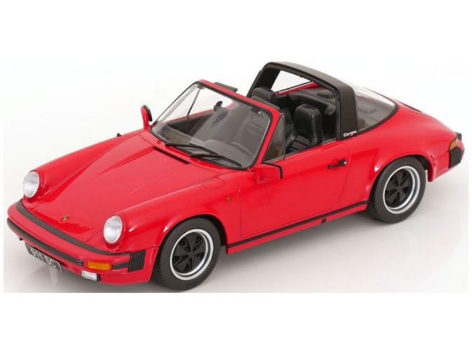 Porsche 911 SC Targa 1983 Red 1:18 Scale KK Scale Diecast Model Car-KK Scale-Diecast Model Centre