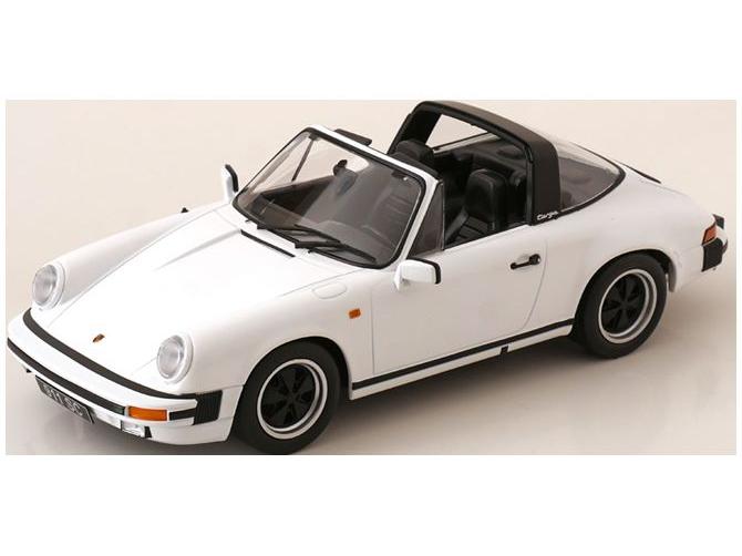 Porsche 911 SC Targa 1983 White 1:18 Scale KK Scale Diecast Model Car-KK Scale-Diecast Model Centre