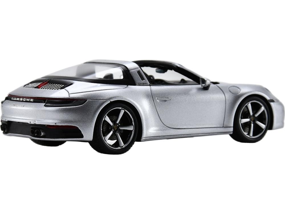 Porsche 911 Targa 4S (992) GT Silver 1:43 Scale Resin Car – Spark-Spark-Diecast Model Centre