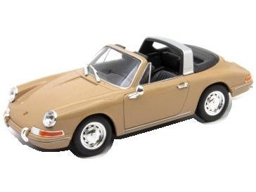 Porsche 911 Targa Dark Beige Soft Rear Window Down 1:24 Scale Diecast Car – Welly-Welly-Diecast Model Centre