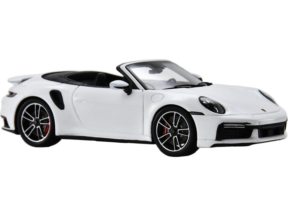 Porsche 911 Turbo S (992) Cabriolet White 1:43 Scale Resin Car – Spark-Spark-Diecast Model Centre
