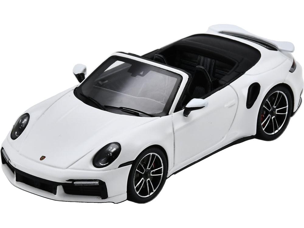 Porsche 911 Turbo S (992) Cabriolet White 1:43 Scale Resin Car – Spark-Spark-Diecast Model Centre