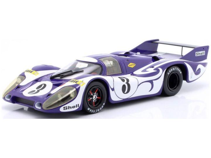 Porsche 917 Long Tail #3 Hippie Practice Version 24H Le Mans 1970 Larrousse/Kauhsen 1:18 Scale Werk83 Diecast Model Car-Werk83-Diecast Model Centre