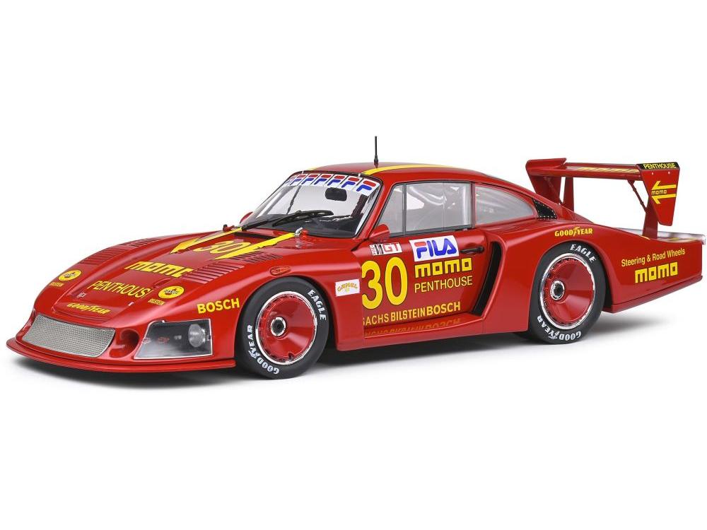 Porsche 935 Mobydick #30 Moretti Le Mans 24H 1982 1:18 Scale Solido Diecast Model-Solido-Diecast Model Centre