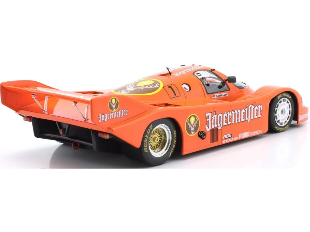 Porsche 956 KH Brun Jagermeister #1 200 Meilen Norisring 1984 Stefan Bellof 1:18 Scale Diecast Model Car – Werk83-Werk83-Diecast Model Centre