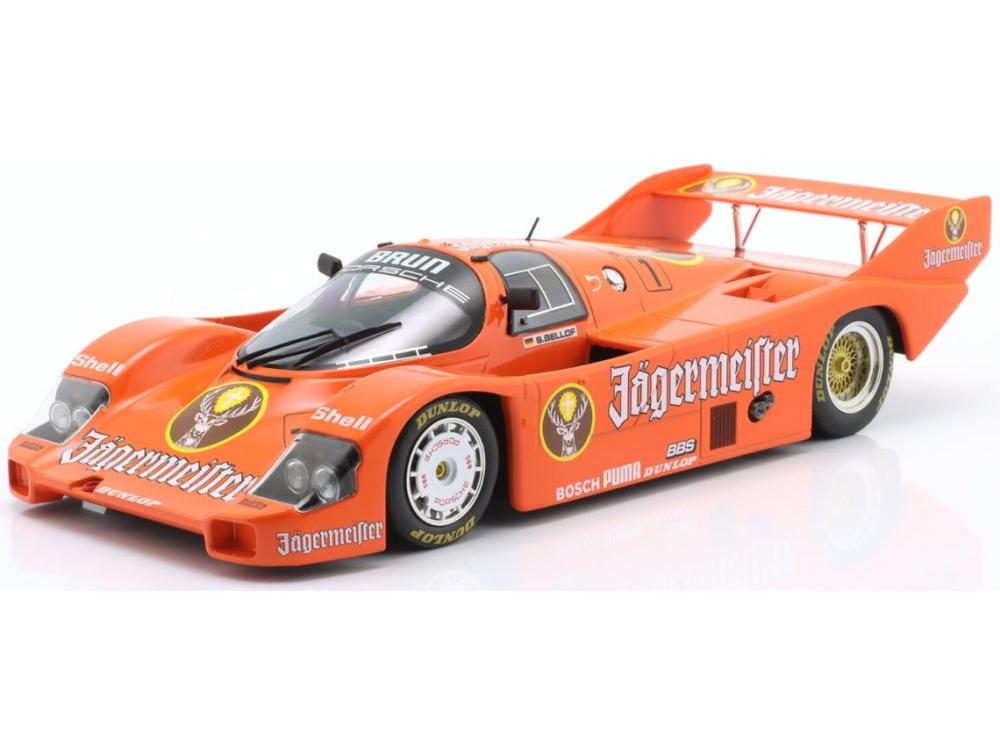 Porsche 956 KH Brun Jagermeister #1 200 Meilen Norisring 1984 Stefan Bellof 1:18 Scale Diecast Model Car – Werk83-Werk83-Diecast Model Centre