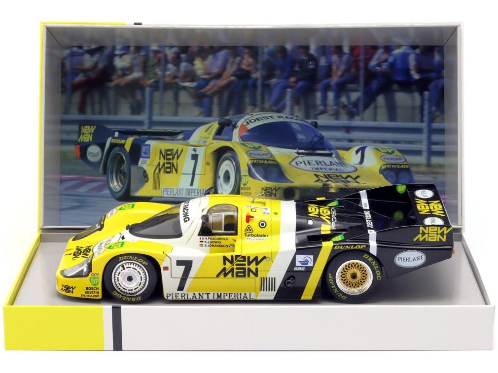 Porsche 956 LH New-Man Team 24h Le Mans 1984 Winner#7 Pescarolo/Ludwig/Johansson 1:18 Scale Diecast Model Car – Werk83-Werk83-Diecast Model Centre