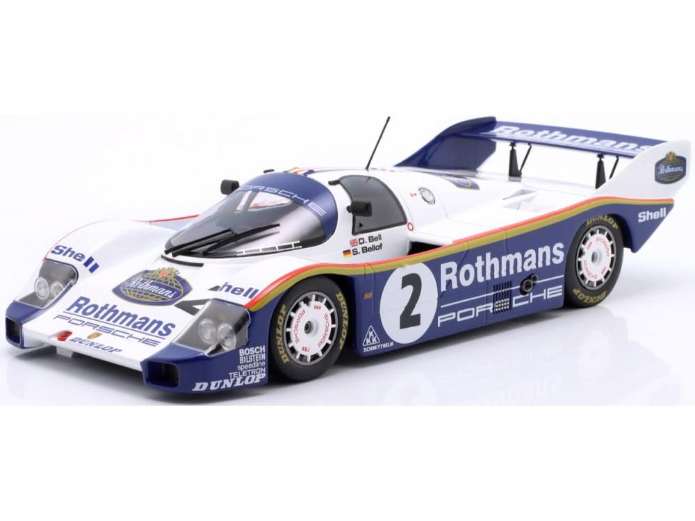 Porsche 956K 1000km Sandown Park 1984 Winner Sportscar World Champion #2 Bellof/Bell 1:18 Scale Diecast Model Car – Werk83-Werk83-Diecast Model Centre
