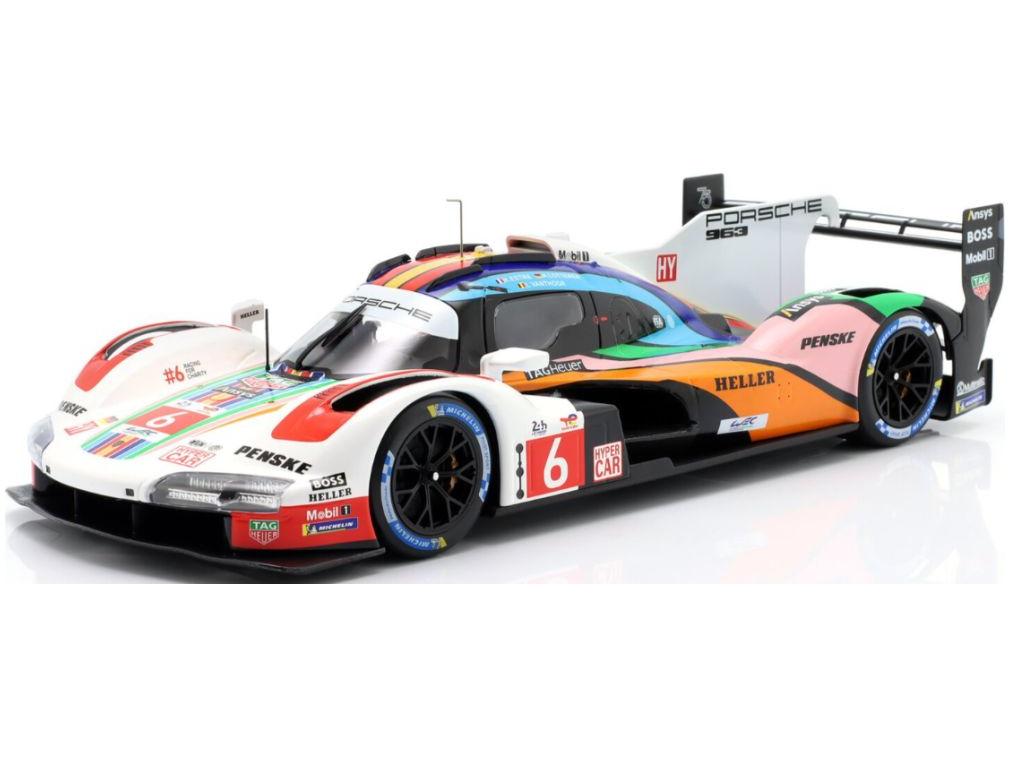 Porsche 963 #6 Penske 24h Le Mans 2023 Estre/Lotterer/Vanthoor 1:18 Scale IXO Diecast Model Car-IXO-Diecast Model Centre