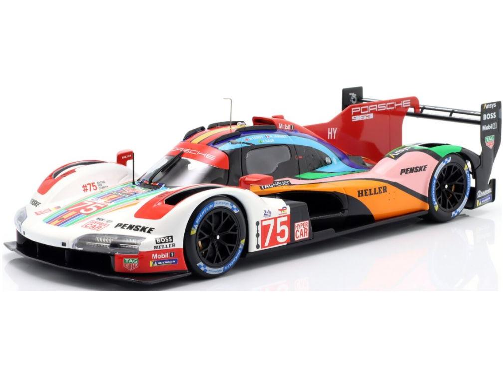 Porsche 963 #75 Penske 24h Le Mans 2023 Jaminet/Nasr/Tandy 1:18 Scale IXO Diecast Model Car-IXO-Diecast Model Centre