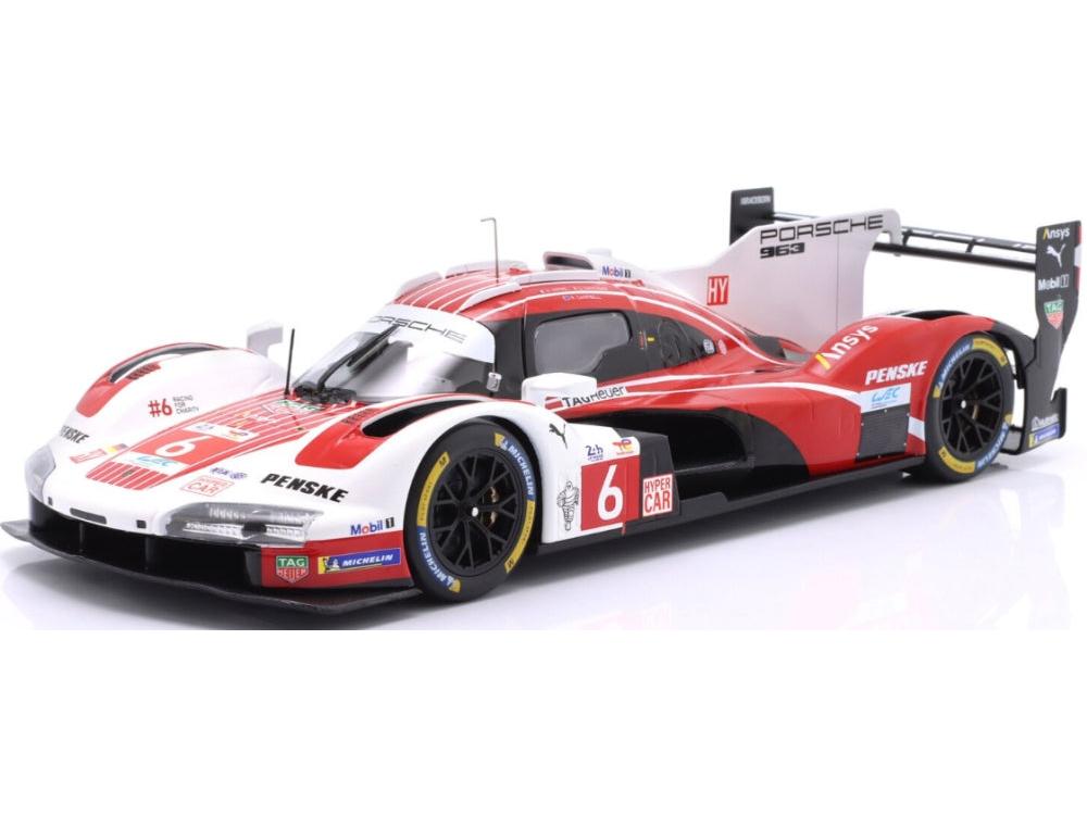 Porsche 963 Penske #6 2nd 24h Le Mans 2025 Estre/Vanthoor/Campbell 1:18 Scale Diecast Car – IXO-IXO-Diecast Model Centre