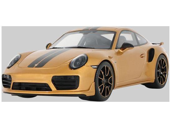 Porsche 991.2 Turbo S Exclusive Gold 2018 1:18 Scale GT Spirit Resin Model Car-GT Spirit-Diecast Model Centre