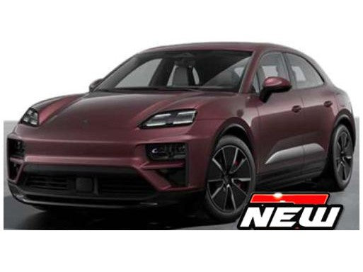 Porsche Macan Turbo 2024 red 1 24 Model Car Bburago 21114R