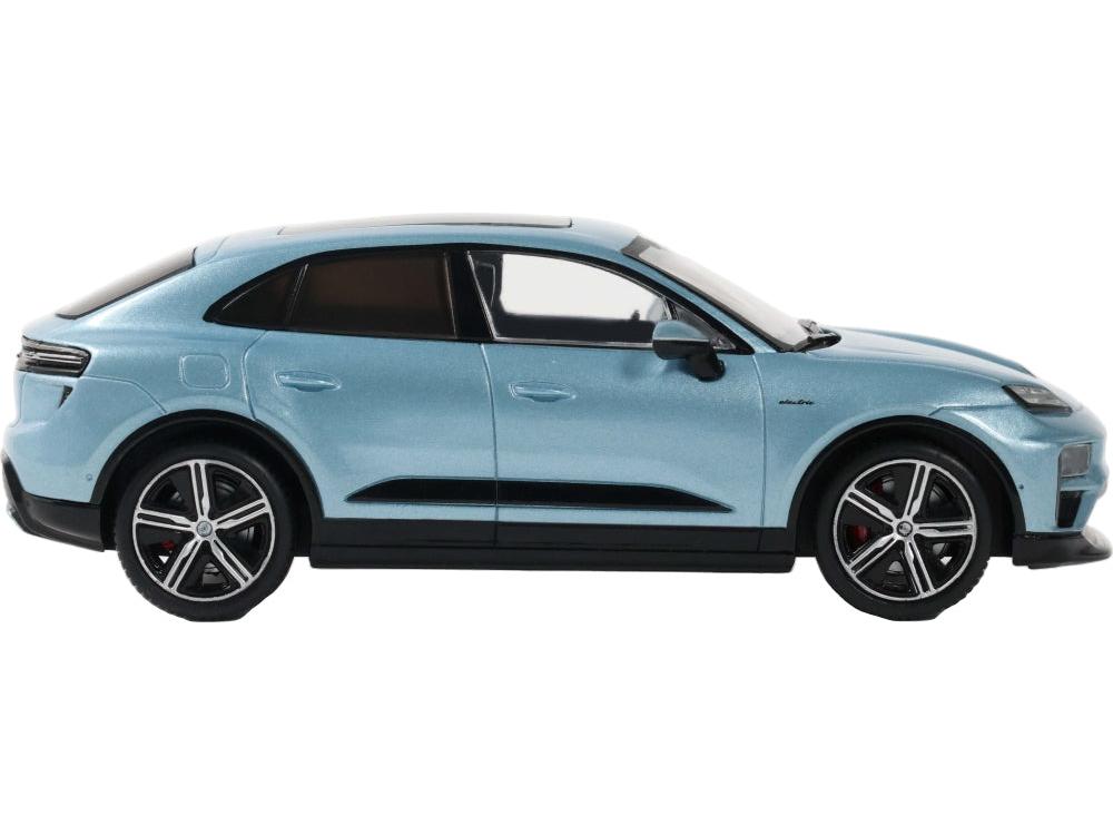 Porsche Macan Turbo Frozen Blue Metallic 2025 1:43 Scale Diecast Car – Solido-Solido-Diecast Model Centre
