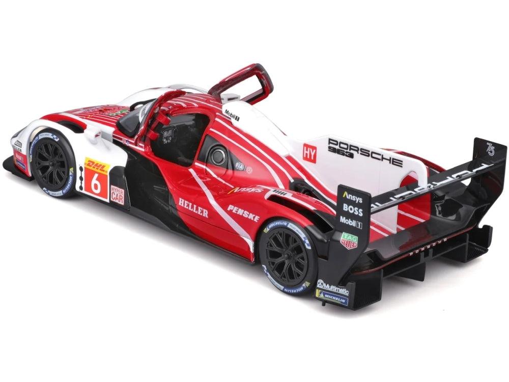 Porsche Penske Porsche 963 #6 1:24 Scale Diecast Model Car – Bburago-Bburago-Diecast Model Centre