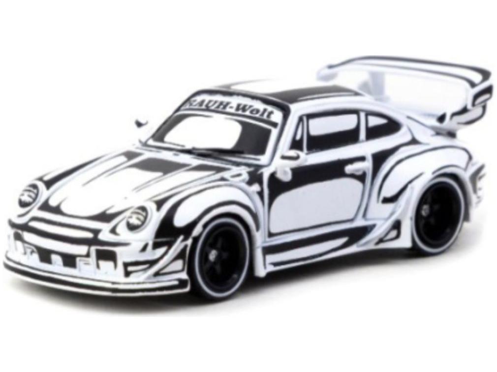 Porsche RWB 993 Silver 1:64 Scale Diecast Car – Tarmac Works-Tarmac Works-Diecast Model Centre
