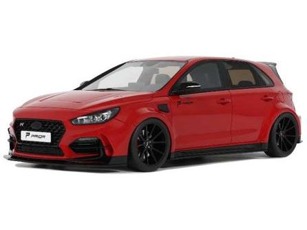 Prior Design i30 N Engine 2021 Red 1:18 Scale OttOmobile Resin Model-OttOmobile-Diecast Model Centre