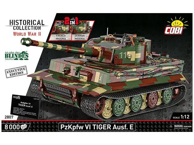 Pz.Kpfw. VI Tiger 2 in 1 Executive Edition (8000 pcs) Cobi Brick Build Kit-Cobi-Diecast Model Centre