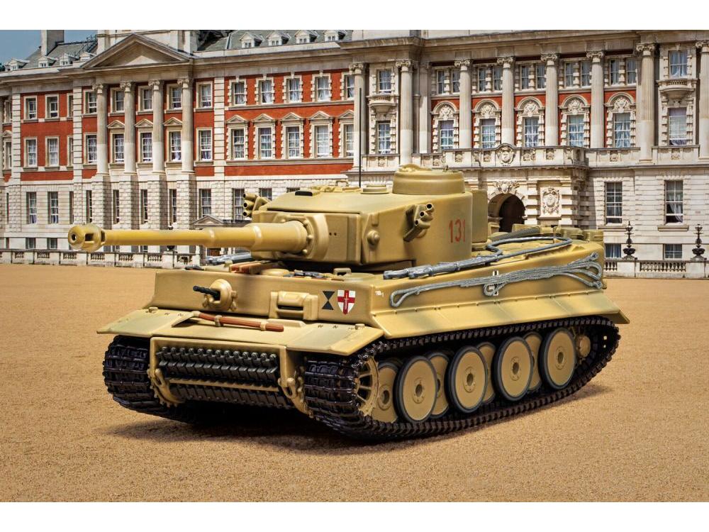 Pzkfw. VI Tiger Ausf E - Early production Tiger 131 Captured 1:50 Scale Corgi Diecast Model-Corgi-Diecast Model Centre