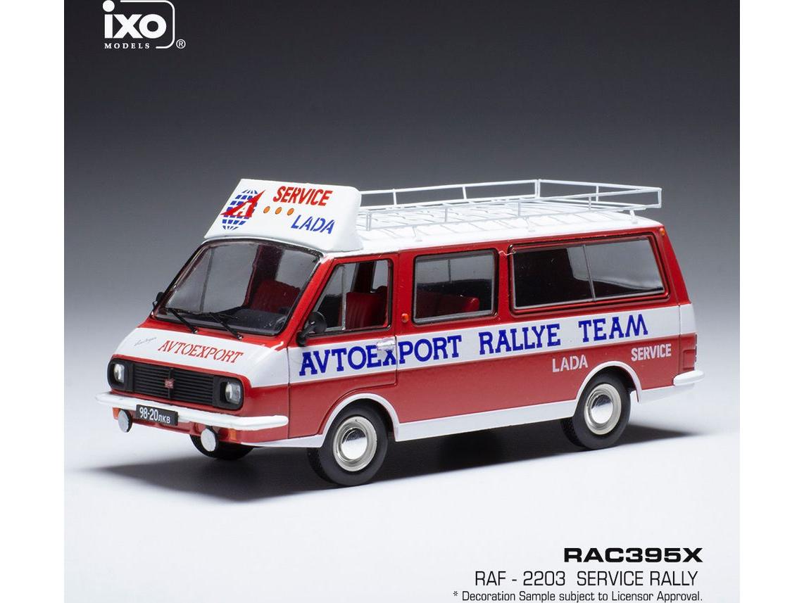 RAF 2203 Assistance w/Roof Rack and Wheels 1:43 Scale IXO Diecast Model Van-IXO-Diecast Model Centre