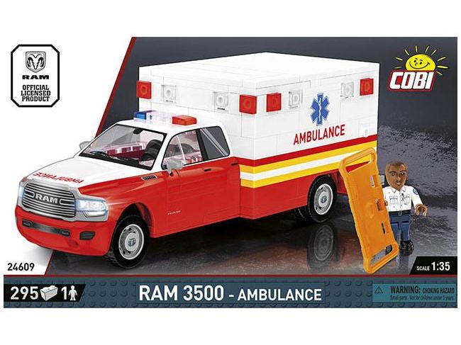 RAM 3500 Ambulance (311 pcs) Cobi Brick Build Kit-Cobi-Diecast Model Centre