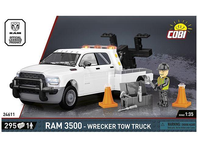 RAM 3500 Wrecker Tow Truck 290 KL Cobi Brick Build Kit-Cobi-Diecast Model Centre