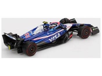 RB VCARB 01 #22 Yuki Tsunoda 2024 F1 Bahrain GP 1:64 Scale MINI GT Diecast Model Car-MINI GT-Diecast Model Centre
