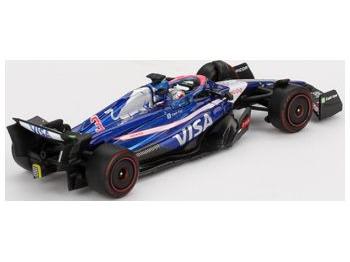 RB VCARB 01 #3 Daniel Ricciardo 2024 F1 Bahrain GP 1:64 Scale MINI GT Diecast Model Car-MINI GT-Diecast Model Centre