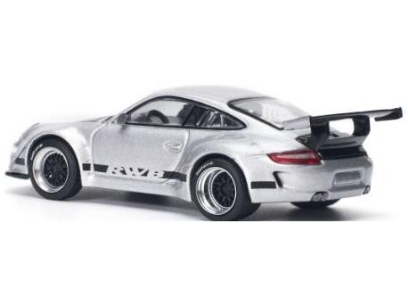 RWB 997 Silver 1:64 Scale Pop Race Diecast Model