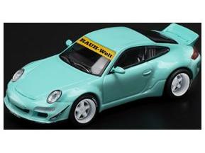 RWB 997 Tiffany Blue 1:64 Scale Pop Race Diecast Model Car-Pop Race-Diecast Model Centre