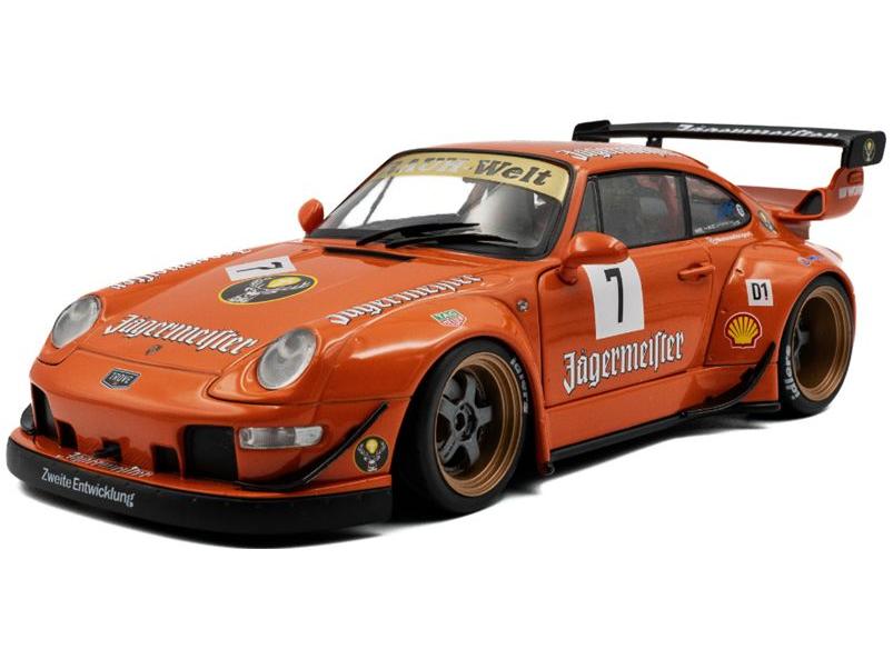 RWB Bodykit 2020 Orange 1:18 Scale Solido Diecast Model-Solido-Diecast Model Centre