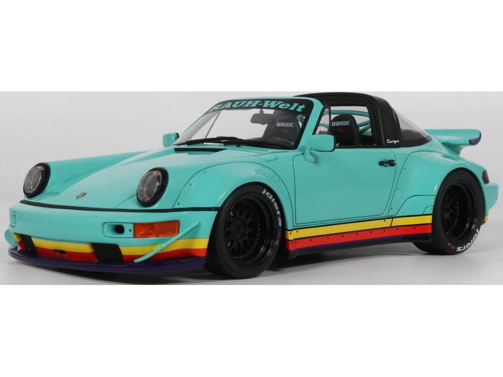 RWB Gundam Green 2024 1:18 Scale Resin Model Car – GT Spirit-GT Spirit-Diecast Model Centre