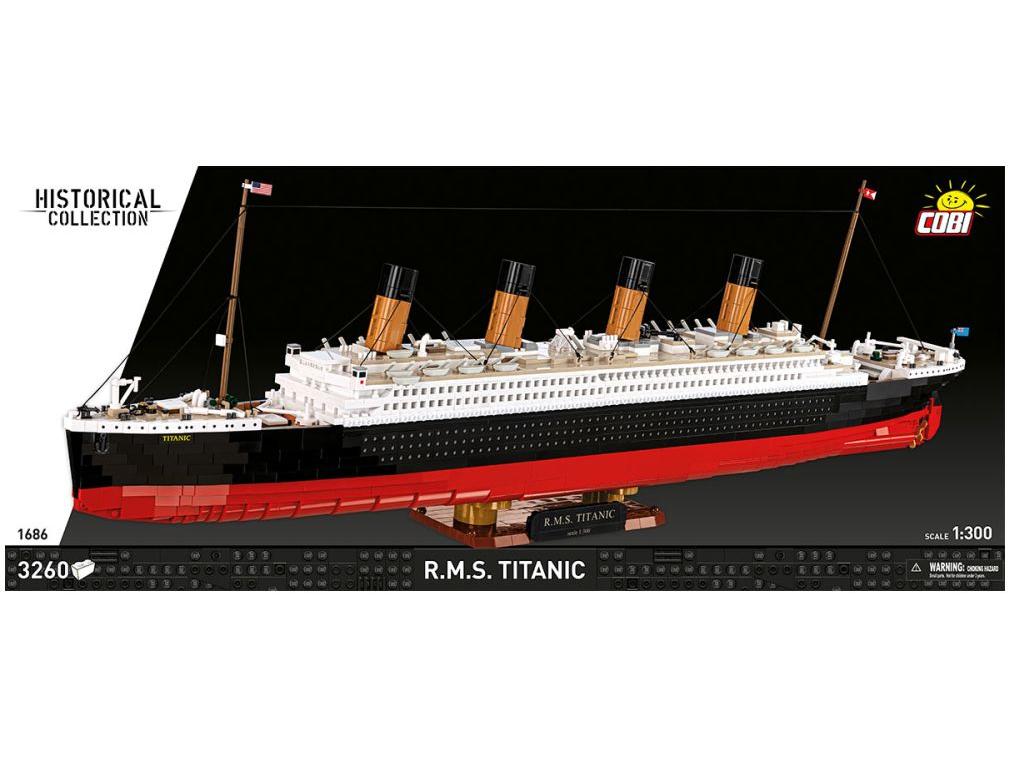 R.M.S Titanic (3230 pcs) Cobi Brick Build Kit-Cobi-Diecast Model Centre