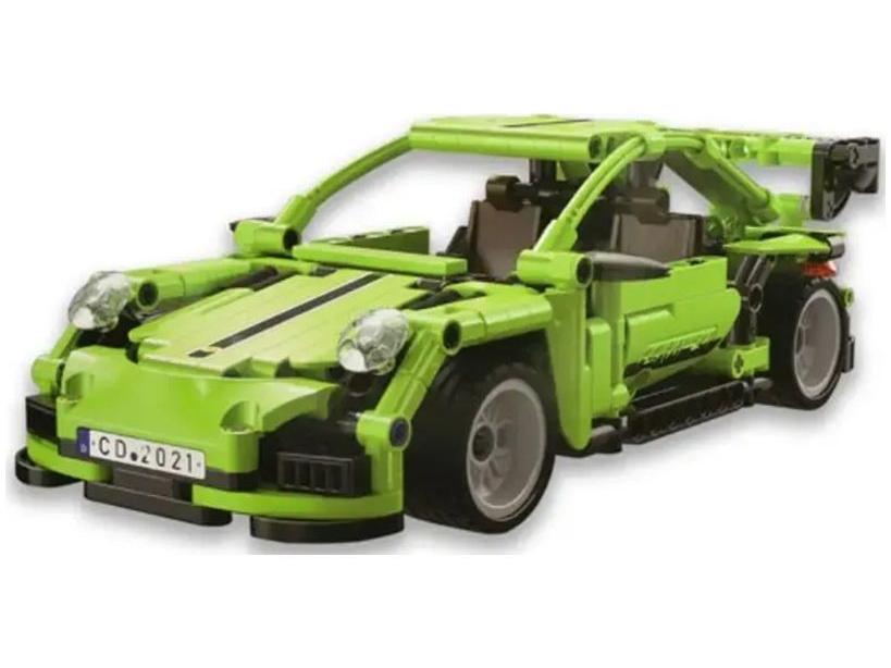 Racing Car Pull Back Brick Builder Green 387pcs Cada Kit-Cada-Diecast Model Centre