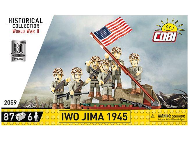 Raising The Flag on Iwo Jima WWII (85 pcs) Cobi Brick Build Kit-Cobi-Diecast Model Centre