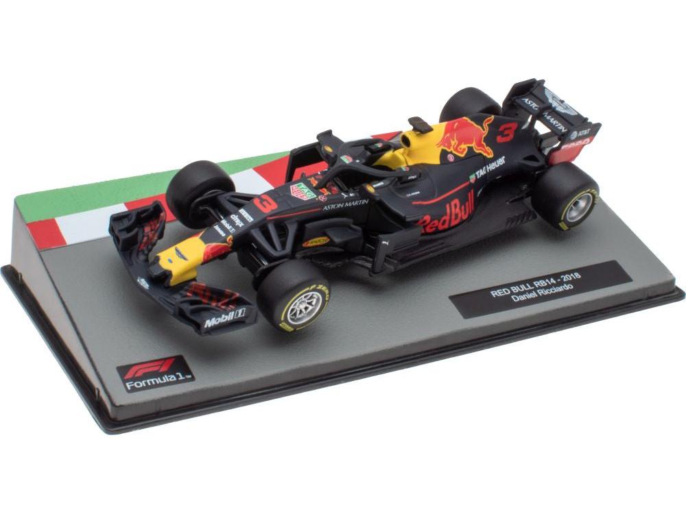 Red Bull RB14 #3 F1 2018 Daniel Ricciardo 1:43 Scale Diecast Model