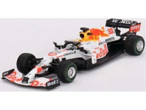 Red Bull RB16B #33 Max Verstappen 2nd Turkish Grand Prix 2021 1:64 Scale MINI GT Diecast Model-MINI GT-Diecast Model Centre