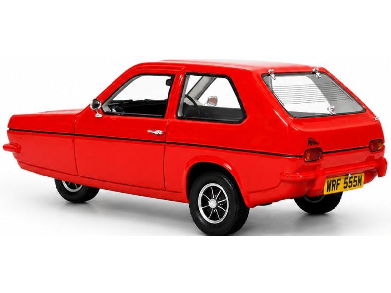 Reliant Robin Mk1 1973 Red UK Exclusive - Limited Edition 100pcs 1:18 Scale Resin Car – Cult-Cult-Diecast Model Centre