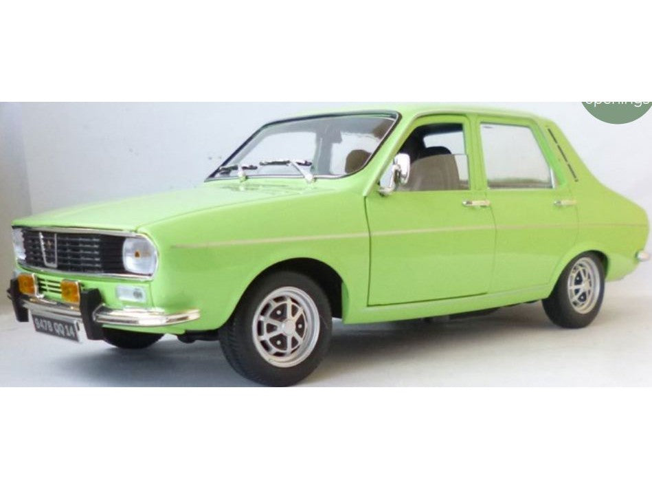 Renault 12 TS 1973 light green 1:18 Scale