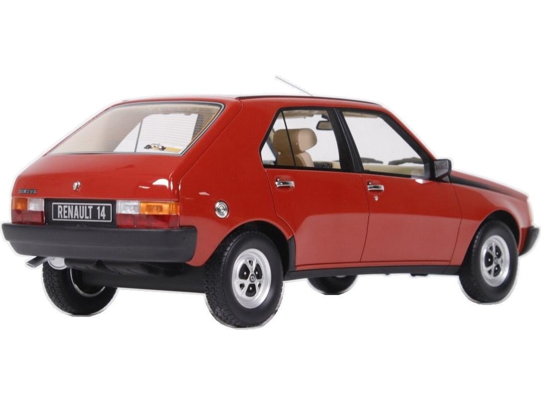 Renault 14 TS Rouge 705 1983 1:18 Scale Resin Car – OttOmobile-OttOmobile-Diecast Model Centre