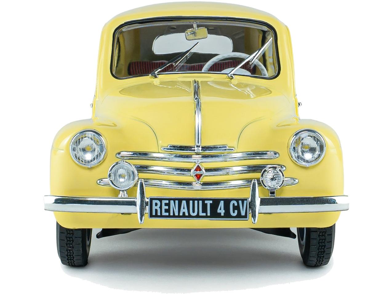Renault 4CV Beige (Jaune Infante) 162 1961 1:18 Scale Diecast Model Car – Solido-Solido-Diecast Model Centre